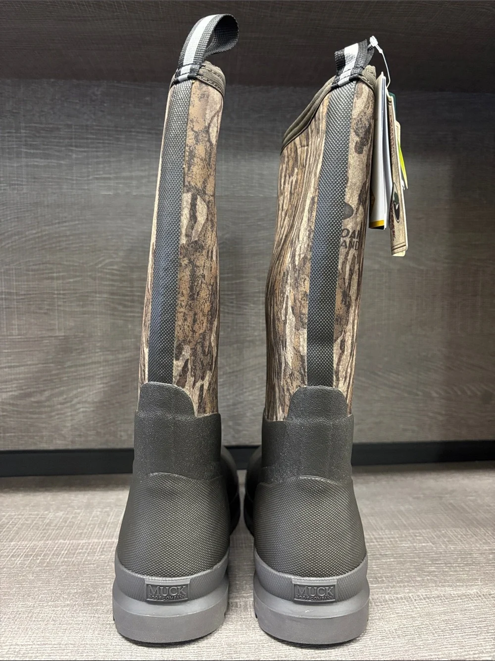 Men's Muck Chore Classic Tall Boot (Brown/Mossy Oak) - Size 7